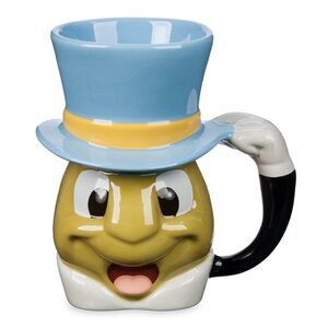 NWT Disney Jiminy Cricket Sculpted Mug